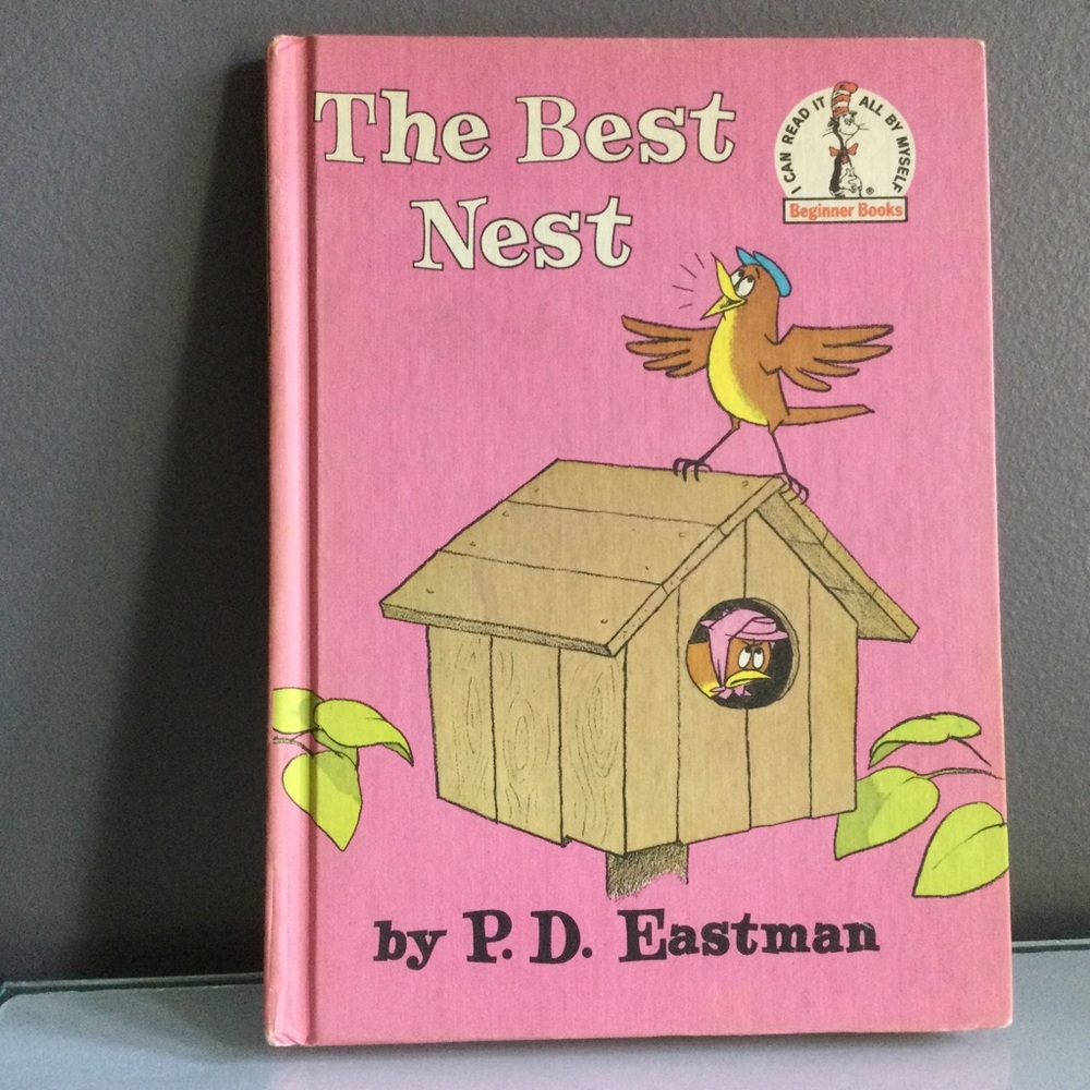 Vintage Book aThe Best Nest by P.D. Eastman
